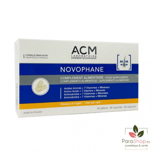 ACM NOVOPHANE Complement Alimentaire 60 Gelules