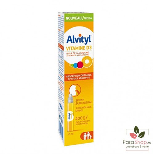 ALVITYL Vitamine D3 Spray Sublingual 10ML