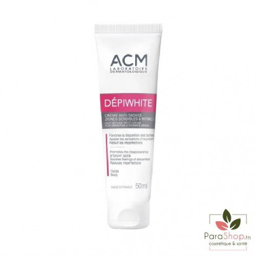 ACM DEPIWHITE CREME ANTI TACHE ZONE SENSIBLES et INTIMES 50ML