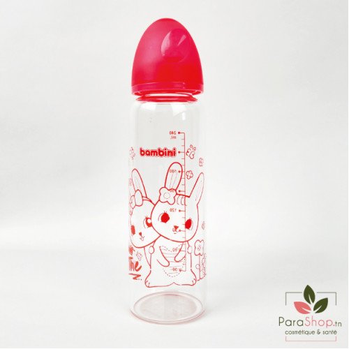 BAMBINI BIBERON EN VERRE 240ML - 613