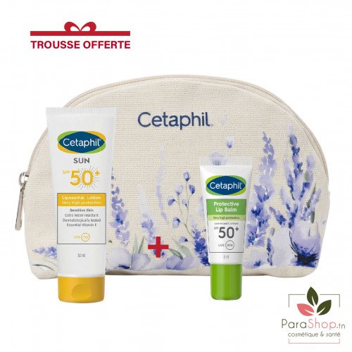 CETAPHIL PACK SUN LIPOSOMAL LOTION 50ML + Protective Lip Balm SPF50+