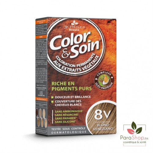 3 CHÊNES COLOR & SOIN COLORATION 8V BLOND VENEZIANO