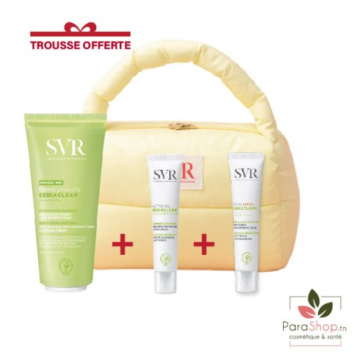 SVR PACK SEBIACLEAR Active Gel 40ML​ + CREME LAVANTE 200ML + Creme SPF50+