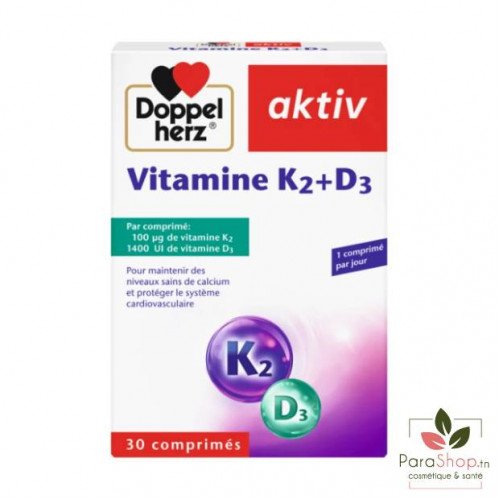 AKTIV VITAMINE K2 + D3 COMPRIMES
