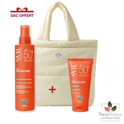 SVR PACK SUN SECURE Spray SPF50+ + CREME SPF50+ - 2026