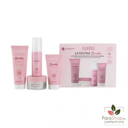 LUXEOL COFFRET ROUTINE BOUCLES FORMAT VOYAGE