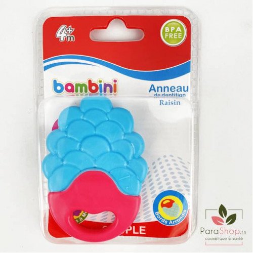 BAMBINI ANNEAU DE DENTITION RAISIN - 473
