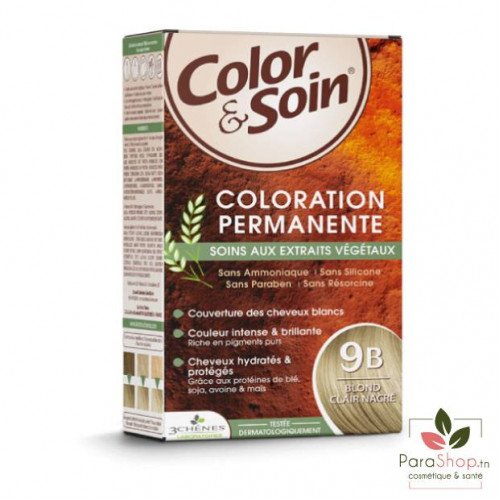 3 CHÊNES COLOR & SOIN COLORATION 9B BLOND CLAIR NACRE