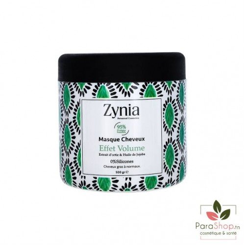 ZYNIA Masque Cheveux Effet Volume 500Gr