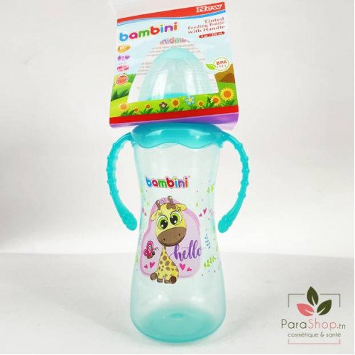 BAMBINI BIBERON AVEC ANSES 270ML - 900